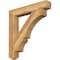 Ekena Millwork Balboa Craftsman Rough Sawn Bracket, Western Red Cedar, 4"W x 28"D x 28"H BKT04X28X28BOA04RWR - alternate 1